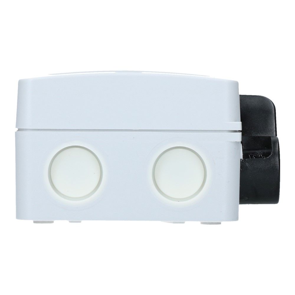Werkschakelaar IP67 2 polig 25A 83x128x55mm zwart zijhefboom hendel ABS Werkschakelaar IP67 2 polig 25A 83x128x55mm zwart zijhefboom hendel ABS