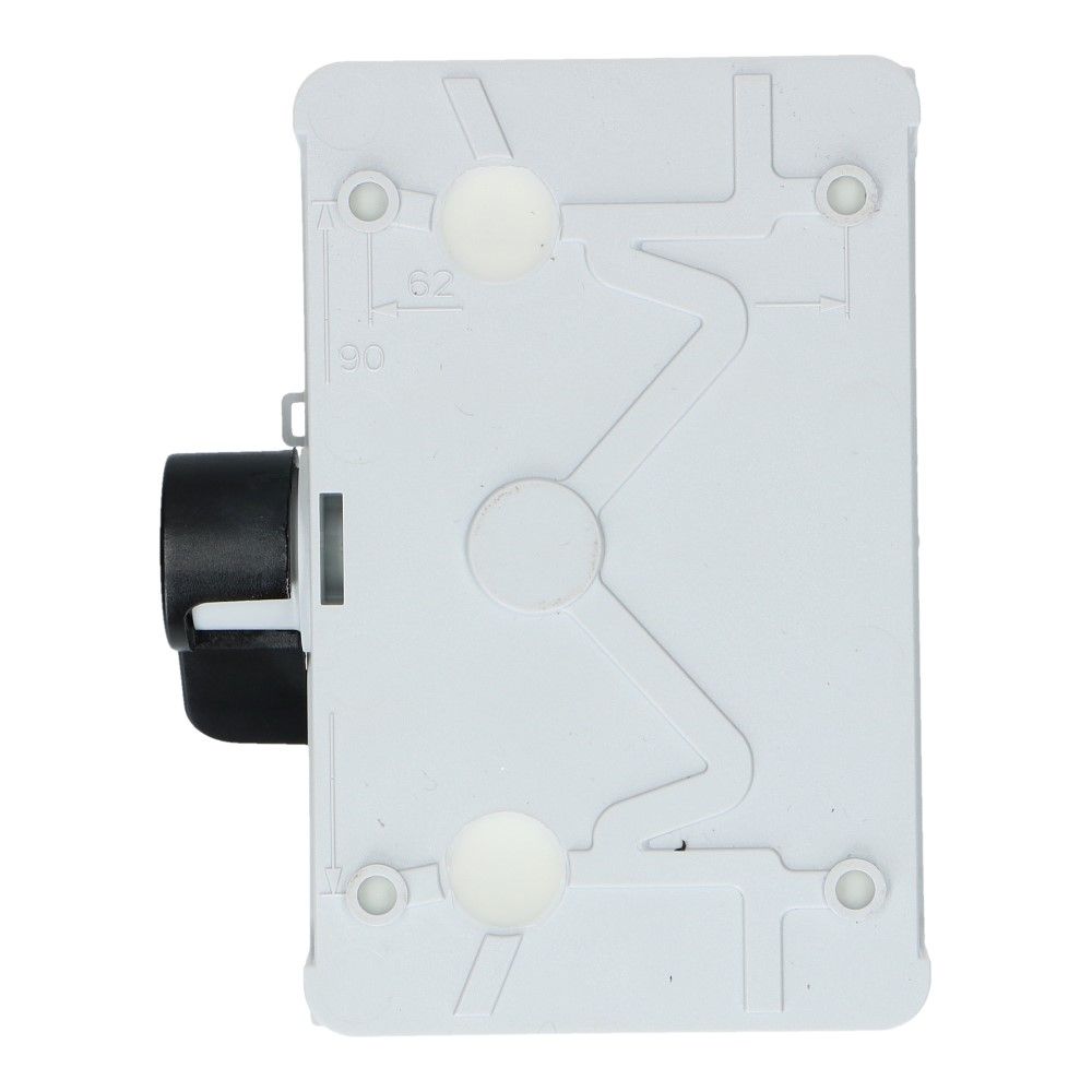 Werkschakelaar IP67 4 polig 25A 83x128x55mm zwart zijhefboom hendel ABS Werkschakelaar IP67 4 polig 25A 83x128x55mm zwart zijhefboom hendel ABS