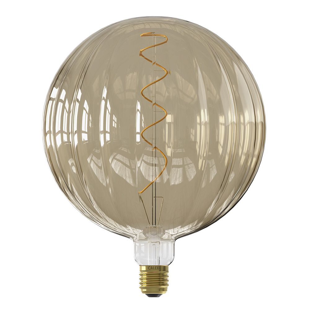 Calex Dijon Amber LED Pulse G200 E27 4W 240lm 2000K dimbaar Calex Dijon Amber LED Pulse G200 E27 4W 240lm 2000K dimbaar