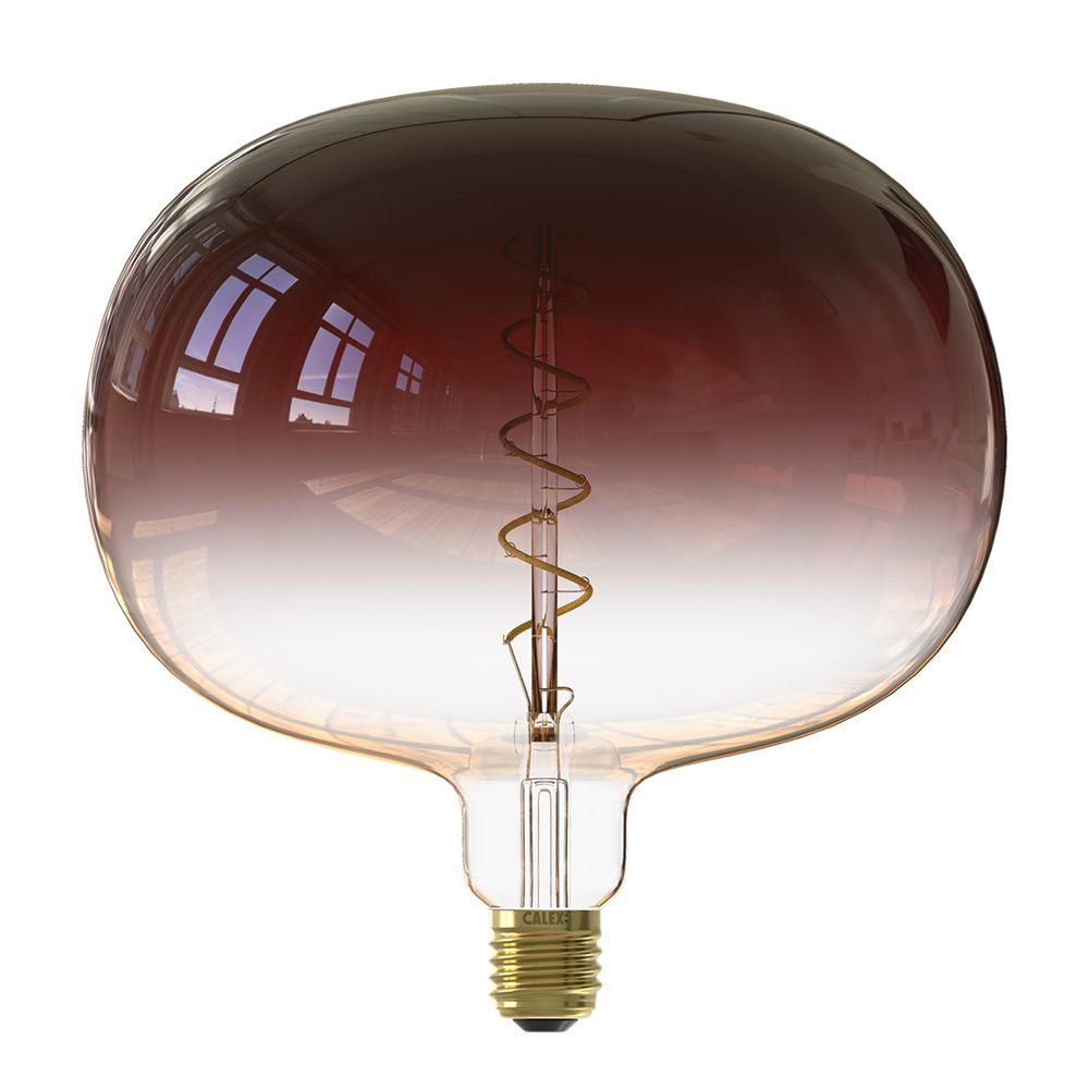 Calex Boden Marron Gradient LED Colors E27 5W 130lm 1800K dimbaar Calex Boden Marron Gradient LED Colors E27 5W 130lm 1800K dimbaar