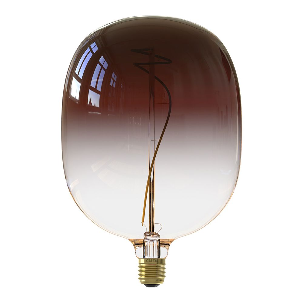 Calex Avesta Marron Gradient LED Colors E27 5W 130lm 1800K dimbaar Calex Avesta Marron Gradient LED Colors E27 5W 130lm 1800K dimbaar