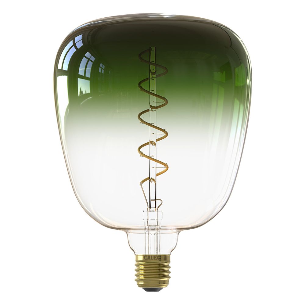 Calex Kiruna Vert Gradient LED Colors E27 5W 140lm 1800K dimbaar Calex Kiruna Vert Gradient LED Colors E27 5W 140lm 1800K dimbaar
