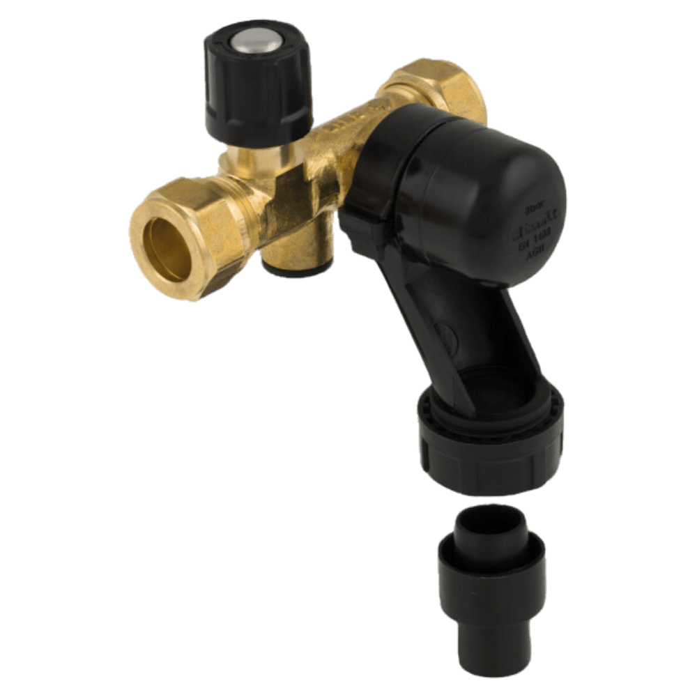 BONFIX Inlaatcombinatie 15 mm knel - 8 bar