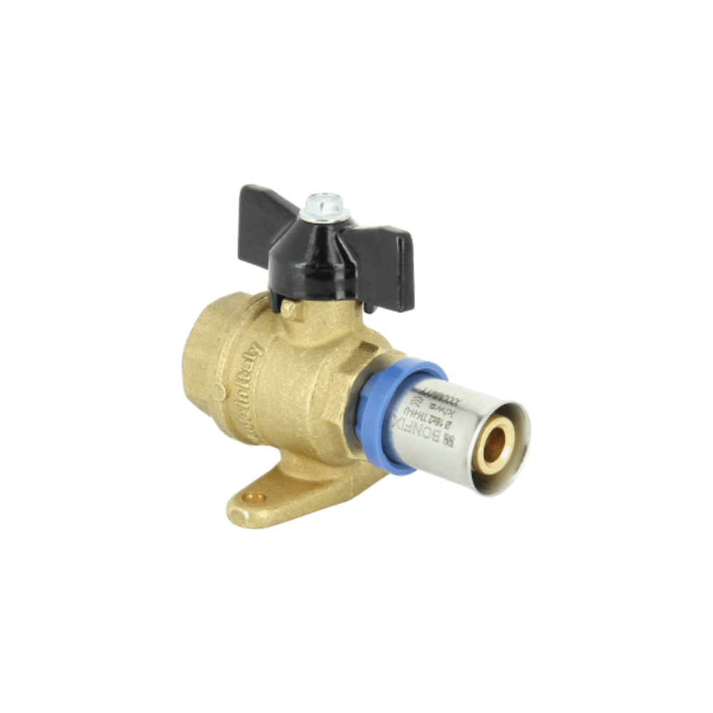 BONFIX Alu-pers kogelkraan 1/2" bu.dr. x 16 mm