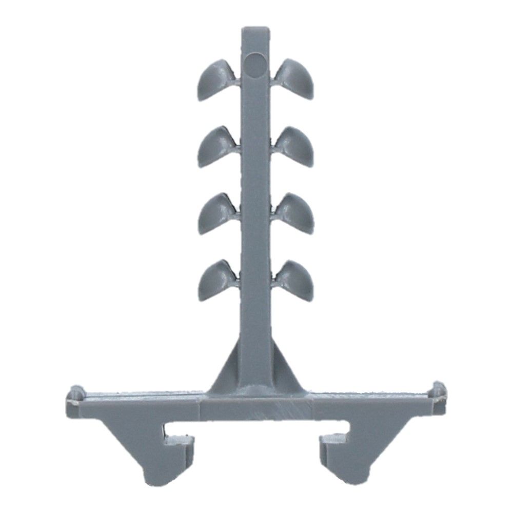Montageplug Donker Grijs gat 6mm lengte 30mm voor beton - 100 stuks Montageplug Donker Grijs gat 6mm lengte 30mm voor beton - 100 stuks