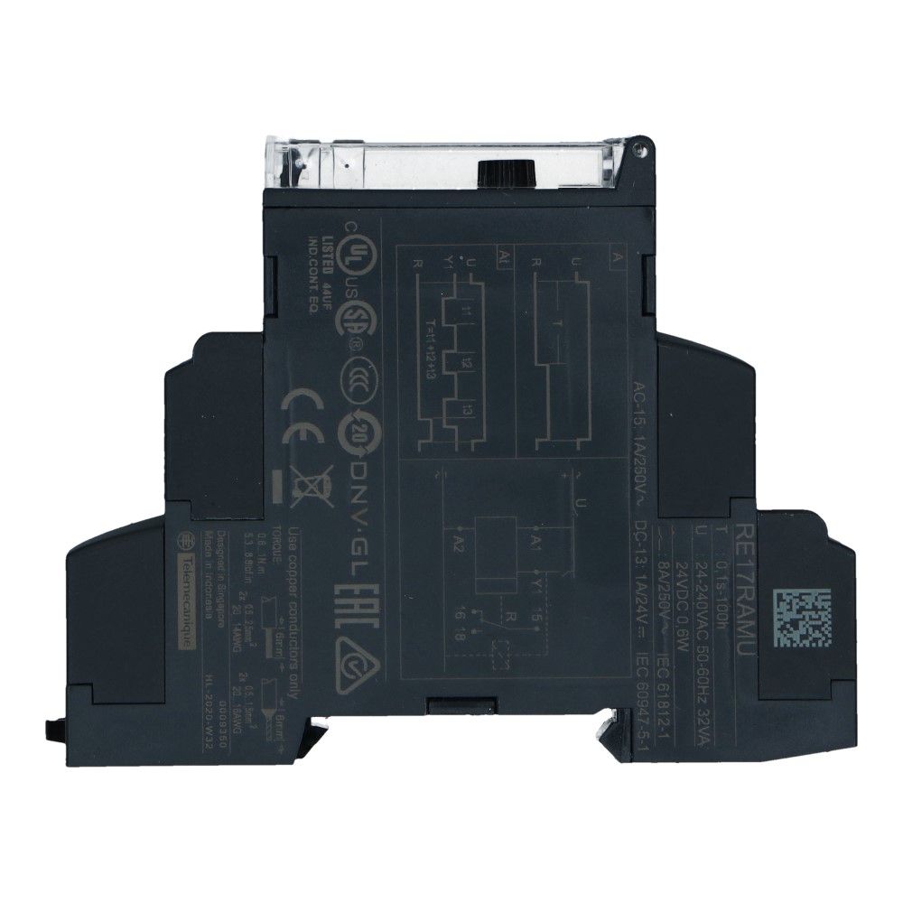 Zelio Tijdrelais opkomvertragend 24-240VAC 24VDC Zelio Tijdrelais opkomvertragend 24-240VAC 24VDC