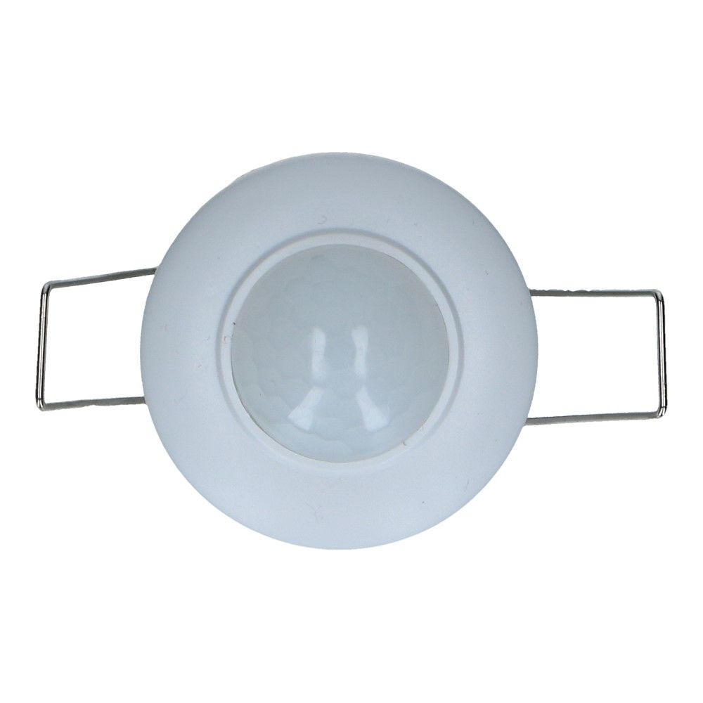 Bewegingssensor wit inbouw 42mm 230V ST40 360° 6m 800W Bewegingssensor wit inbouw 42mm 230V ST40 360° 6m 800W