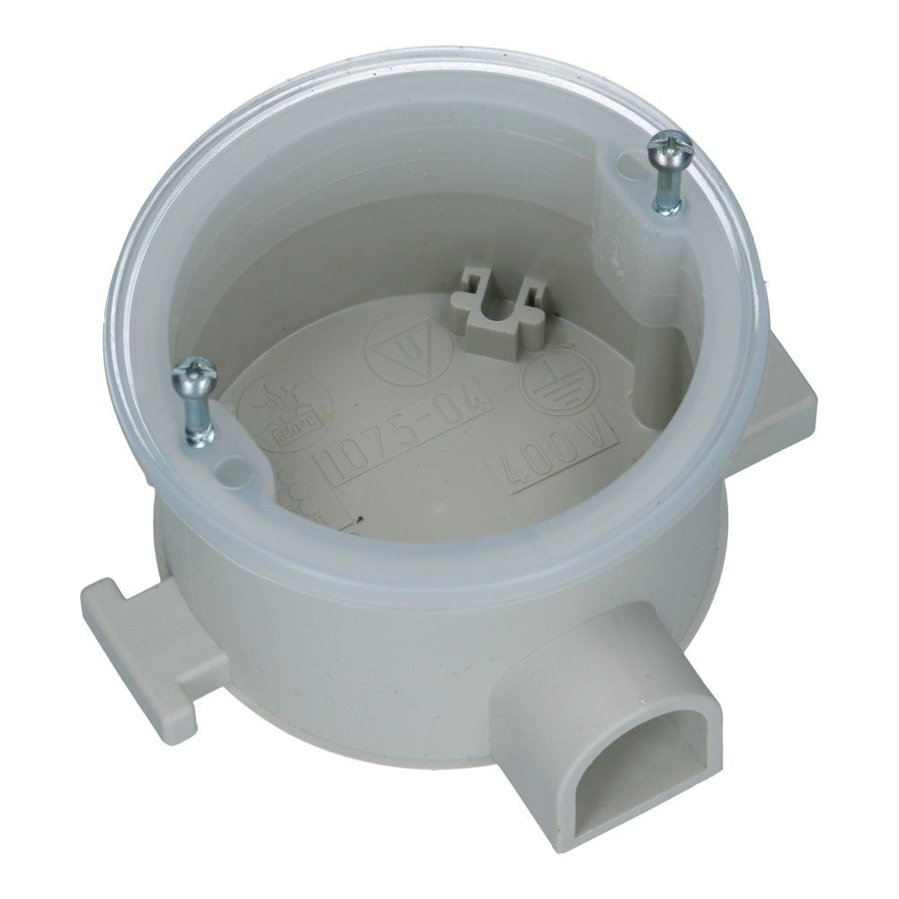 Perilex Inbouw WCD 16A vierkant met klepje creme Perilex Inbouw WCD 16A vierkant met klepje creme