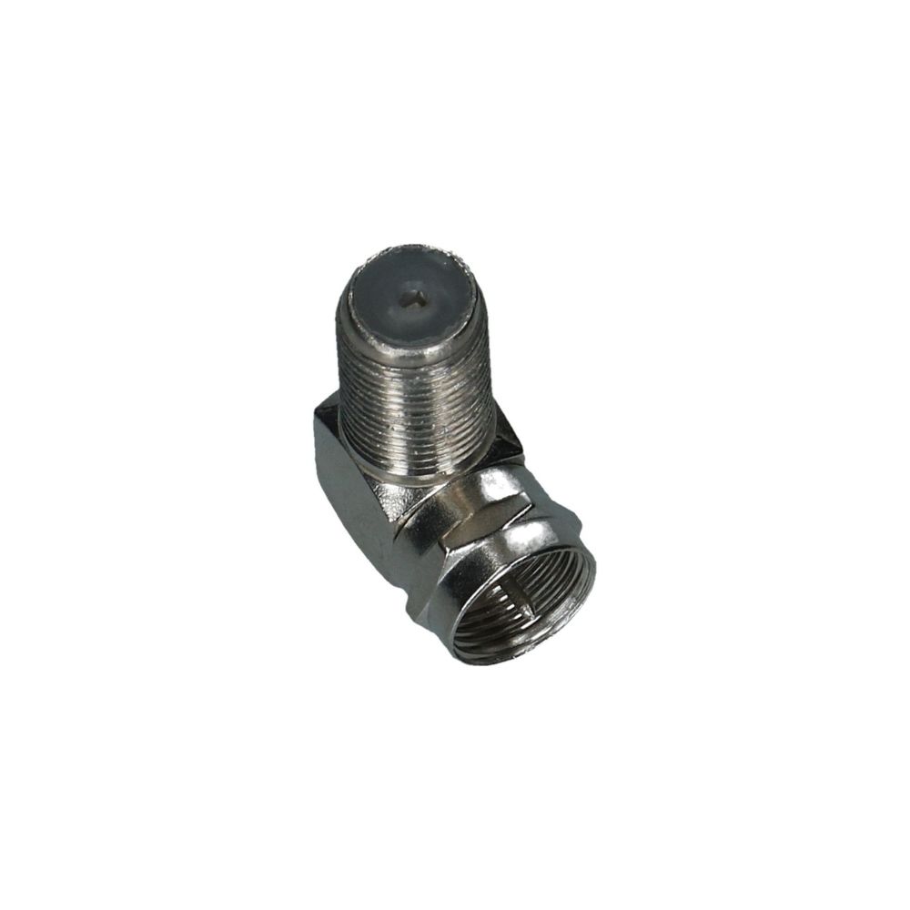 Coax f-connector verbinder male-female haaks Coax f-connector verbinder male-female haaks