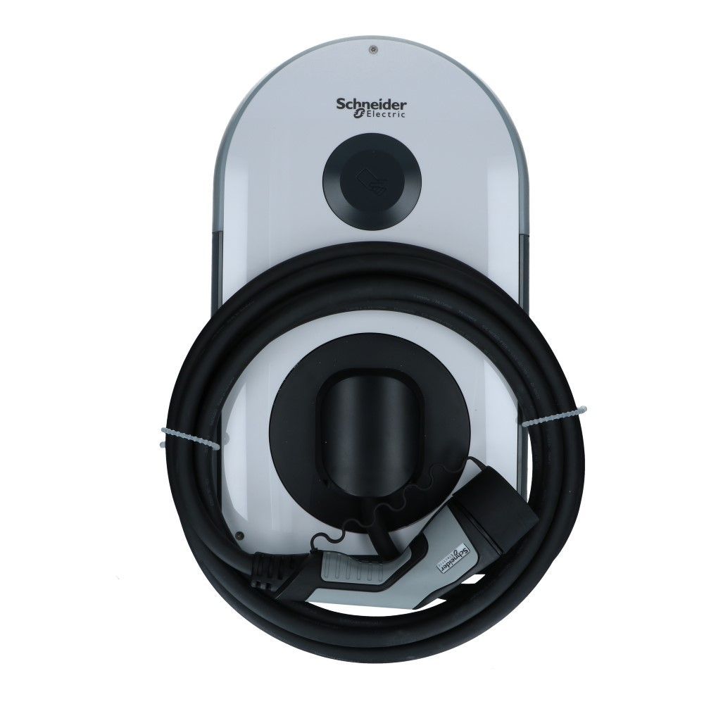 Evlink Pro Oplaadpunt T2 aansluitkabel 5 meter 3 fase 22kW MID kWh-meter Evlink Pro Oplaadpunt T2 aansluitkabel 5 meter 3 fase 22kW MID kWh-meter