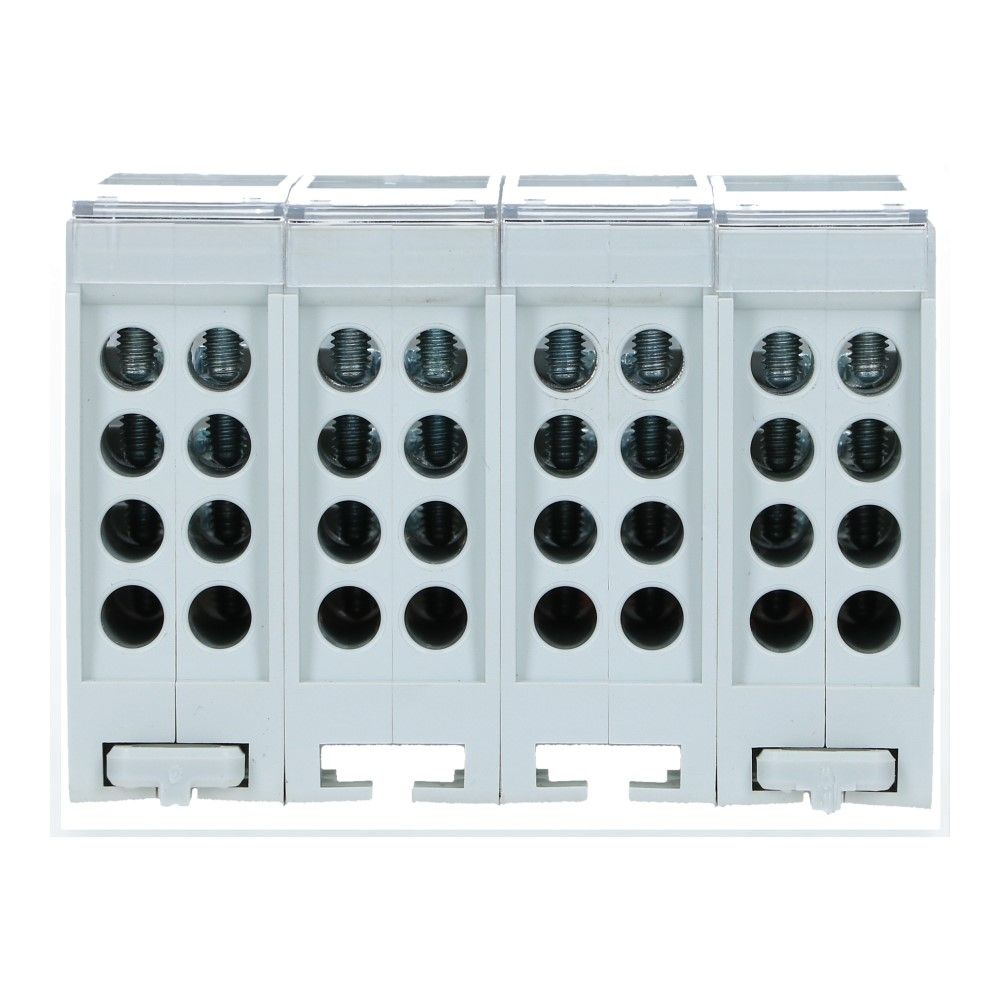 Verdeelblok JX2-9 125A 4p 1x50mm² 8x6mm² Verdeelblok JX2-9 125A 4p 1x50mm² 8x6mm²