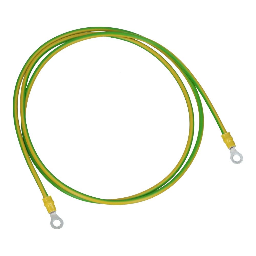 Aardkabel Vereffeningskabel vertind 6mm² 1.5meter met kabeloog 6.4mm