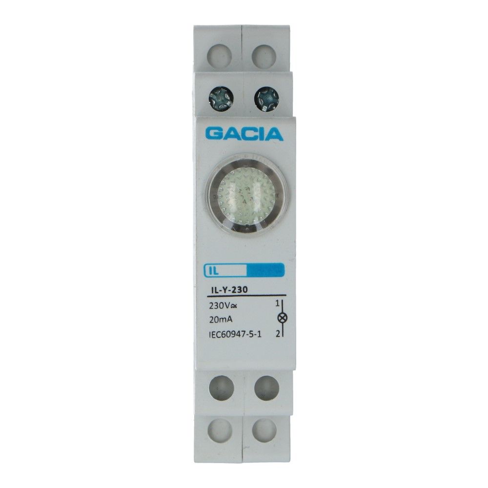 Indicatie led geel 12-24V AC/DC Indicatie led geel 12-24V AC/DC