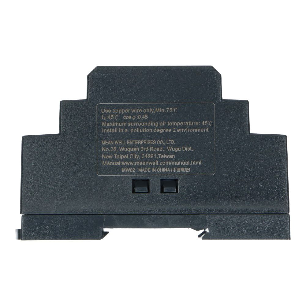 Voeding 12VDC 54W 4.5A dinrail ingang 85-264VAC Voeding 12VDC 54W 4.5A dinrail ingang 85-264VAC