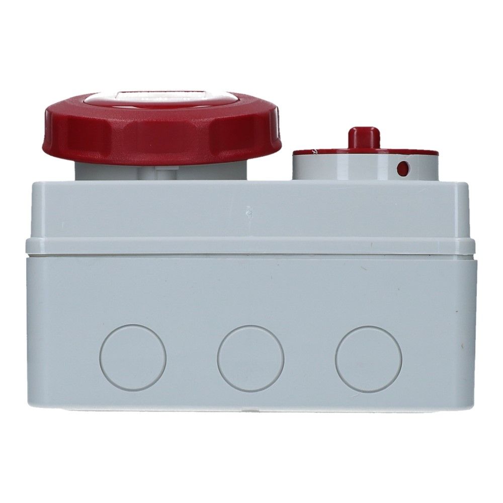 CEE schakel female 5 polig 6H 16A IP67 opbouw wcd 380-415VAC CEE schakel female 5 polig 6H 16A IP67 opbouw wcd 380-415VAC