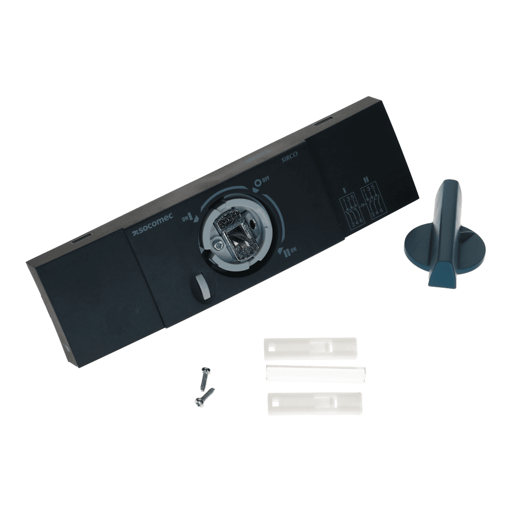 Omschakelaar frontplaat Sirco I-0-II 100-125A Omschakelaar frontplaat Sirco I-0-II 100-125A