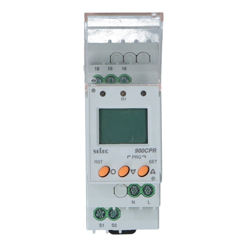 Stroomcontrole relais digitaal 0-999A 1 fase Stroomcontrole relais digitaal 0-999A 1 fase