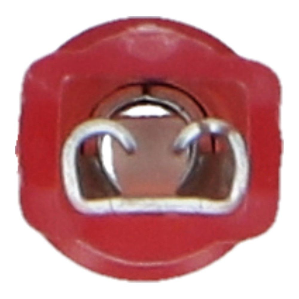 Kabelschoen contra ISO B-2.8mm D-0.8mm Rood - 100 stuks Kabelschoen contra ISO B-2.8mm D-0.8mm Rood - 100 stuks
