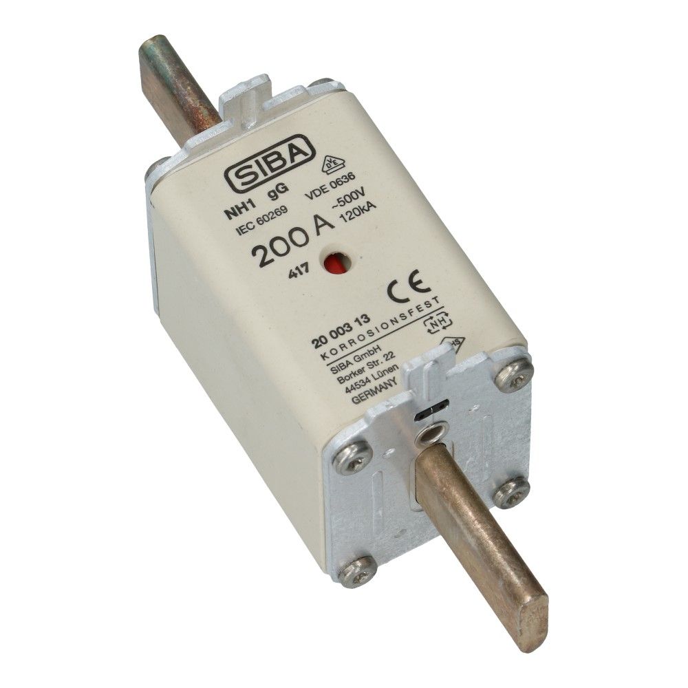 Mespatroon NH1 200A gL/gG 500V 135x51.5x54