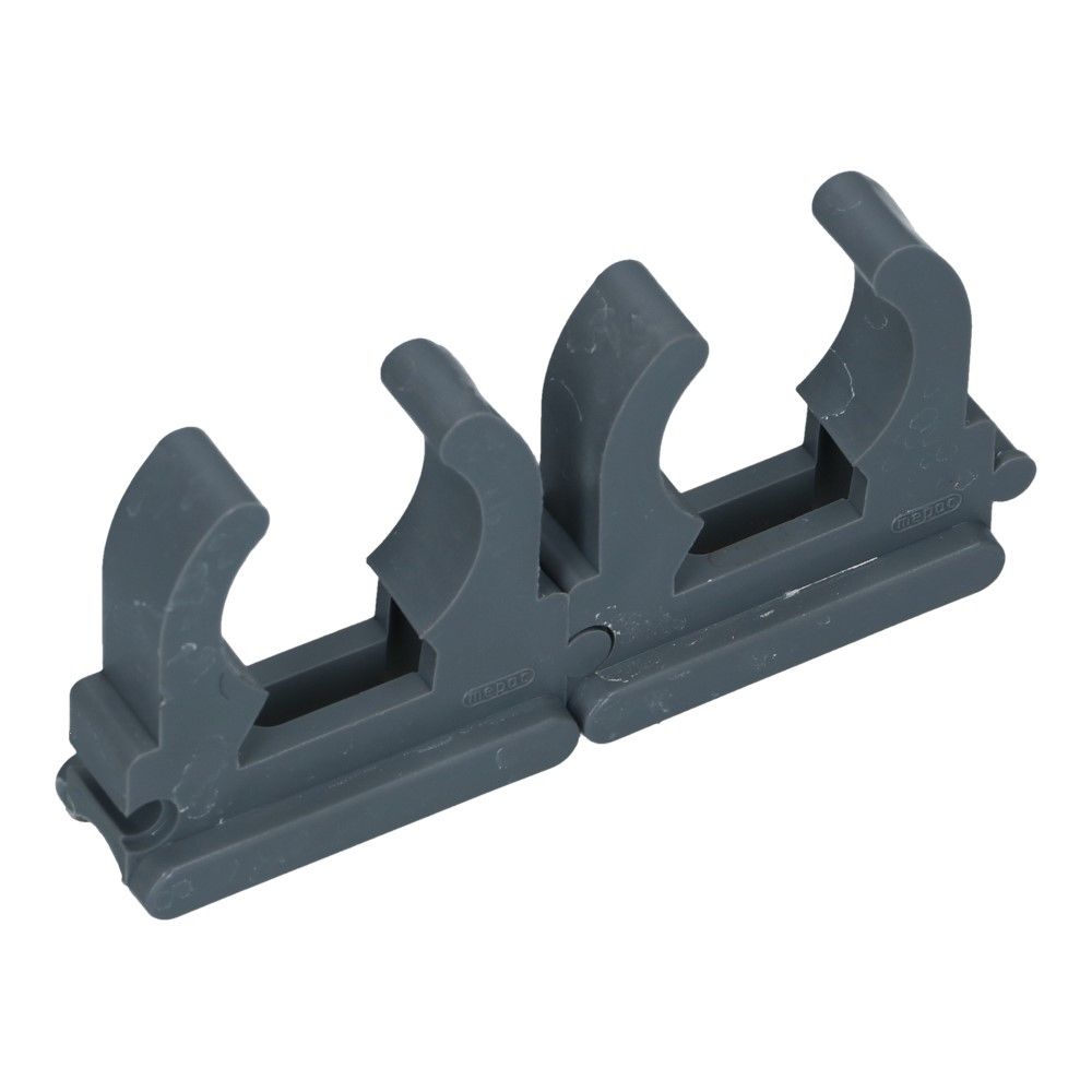 Universele klembeugel 25mm donker grijs - 50 stuks Universele klembeugel 25mm donker grijs - 50 stuks