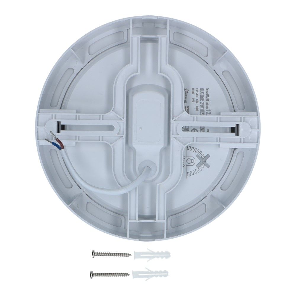 LED downlight inbouw/opbouw IP20 12W 1150lm 3000K 170mm LED downlight inbouw/opbouw IP20 12W 1150lm 3000K 170mm