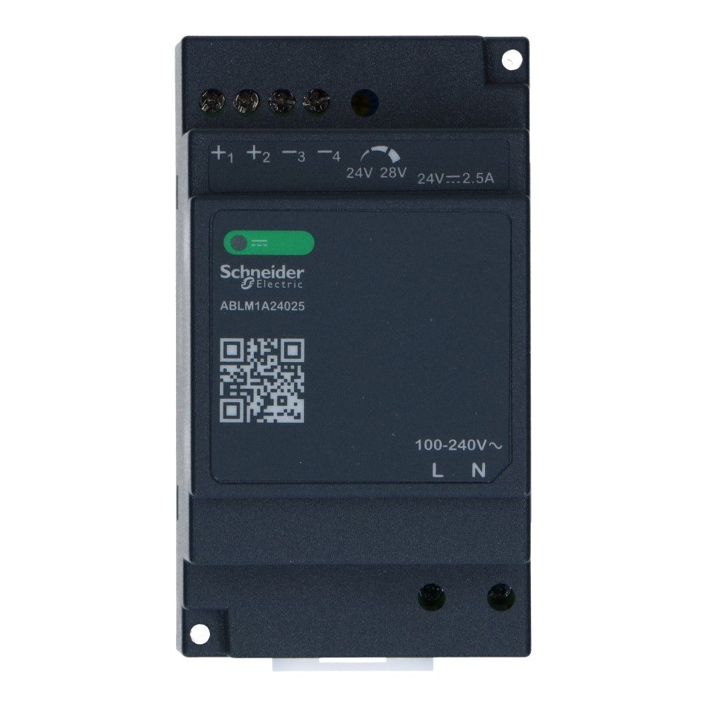 Dinrail voeding 24VDC uit 100-240VAC in 2.5A 60Watt Dinrail voeding 24VDC uit 100-240VAC in 2.5A 60Watt