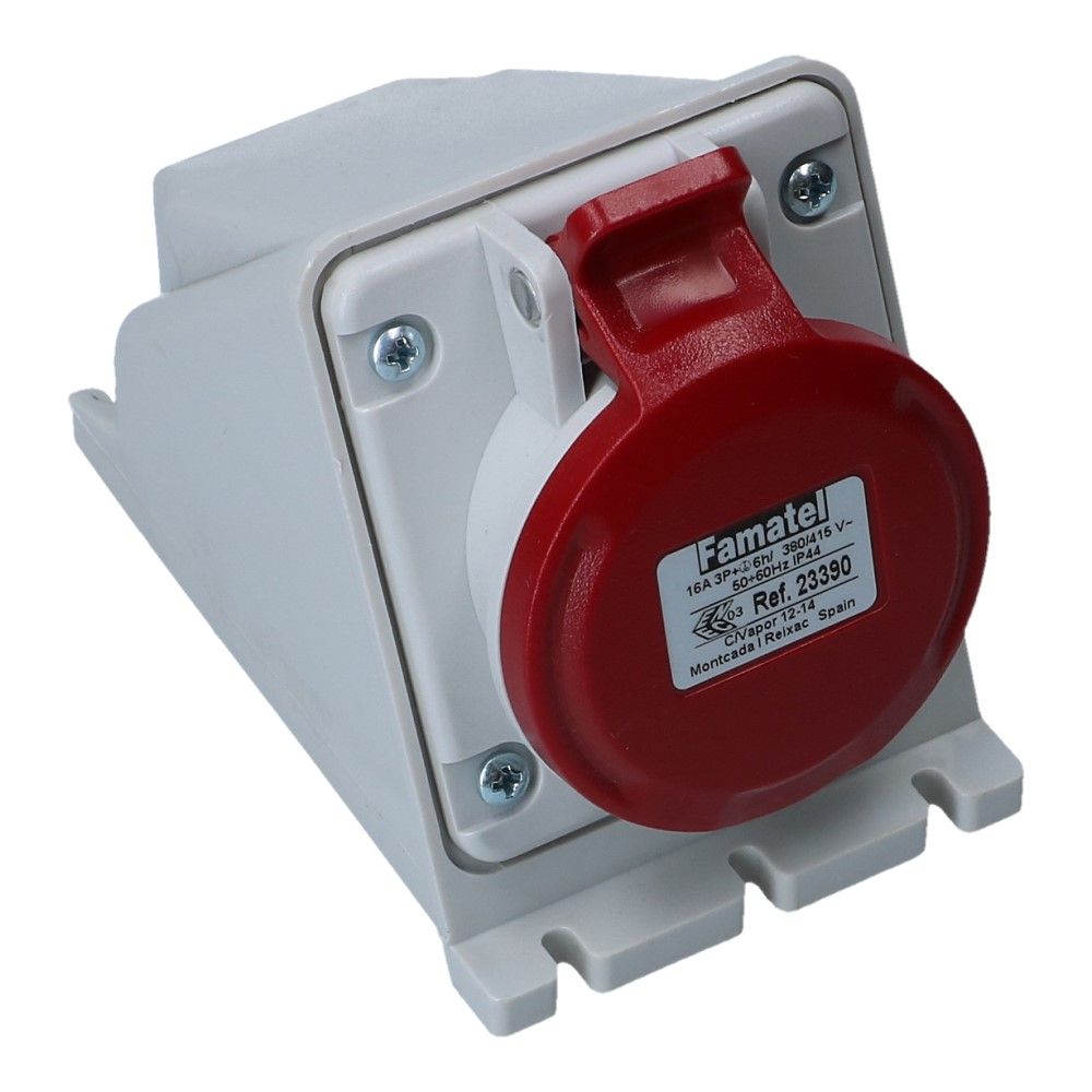CEE female 4 polig 6H 16A IP44 wcd 380-415VAC CEE female 4 polig 6H 16A IP44 wcd 380-415VAC