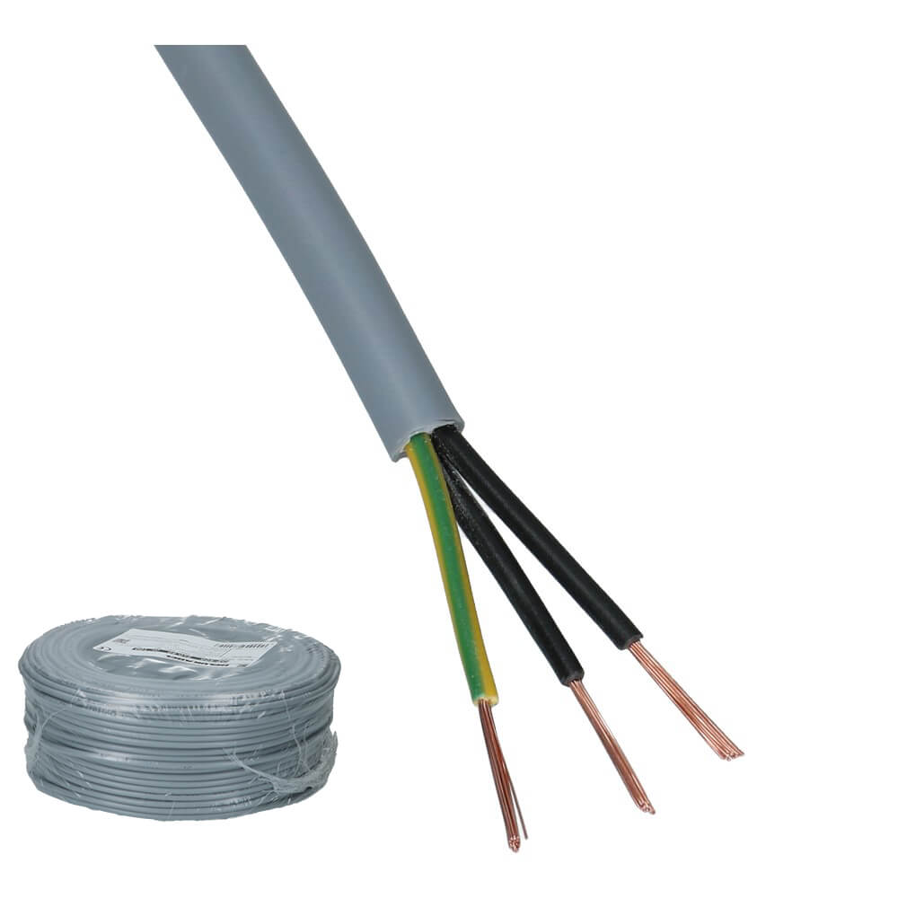 Stuurstroomkabel JZ-500 3x0.5mm² grijs - 100 meter