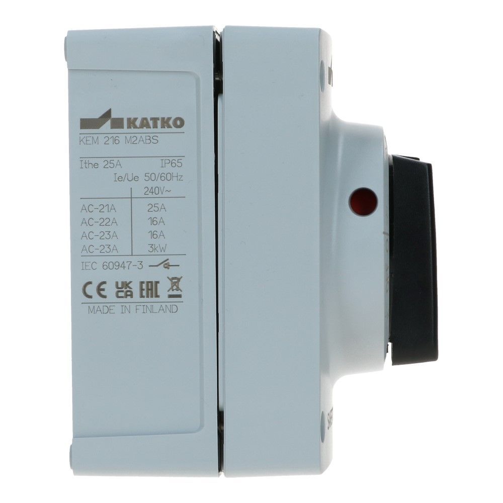 Werkschakelaar IP65 2 polig 25A 96x130x106mm zwart hendel ABS AC22-16A Werkschakelaar IP65 2 polig 25A 96x130x106mm zwart hendel ABS AC22-16A