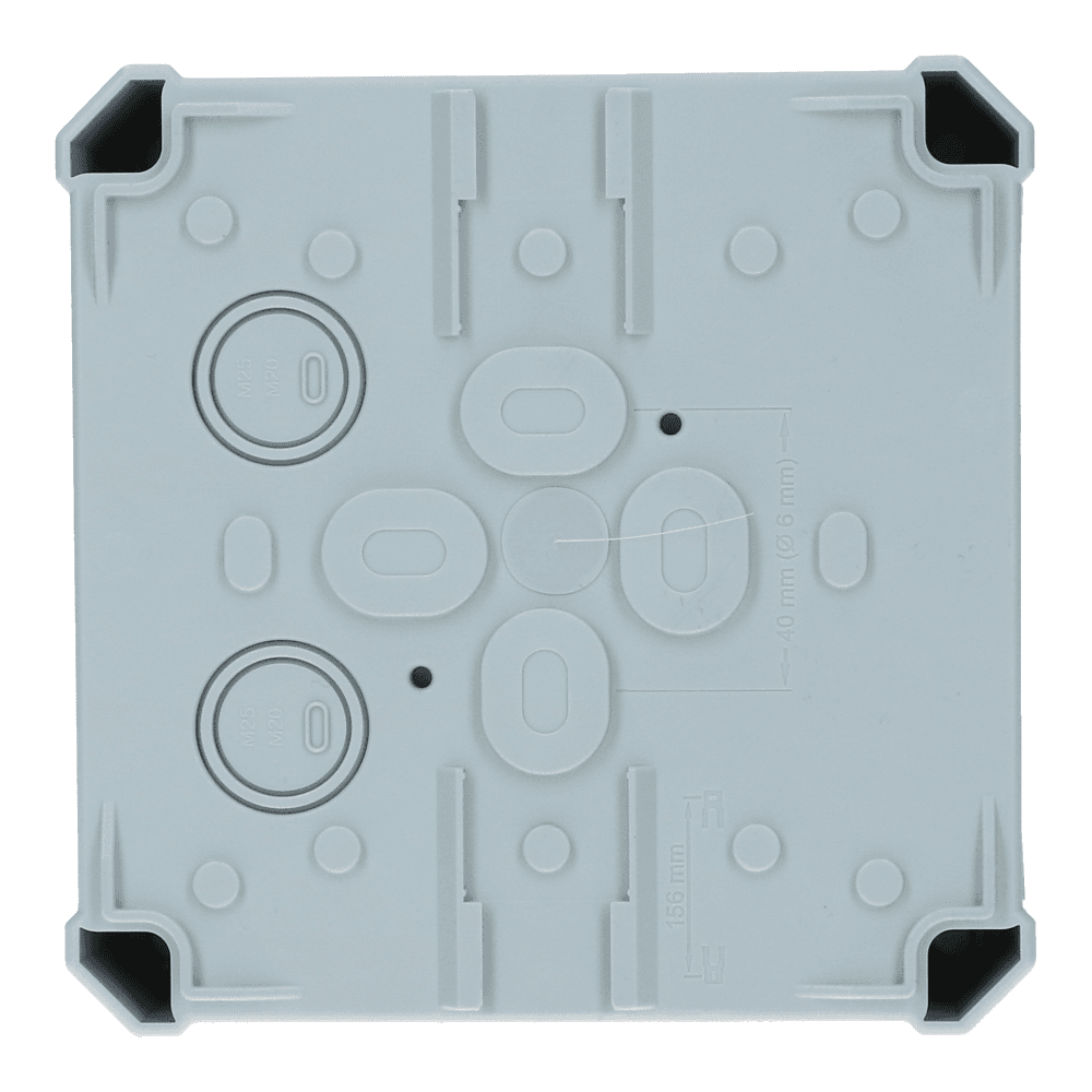 Lasdoos IP66 140x140x81mm Lasdoos IP66 140x140x81mm