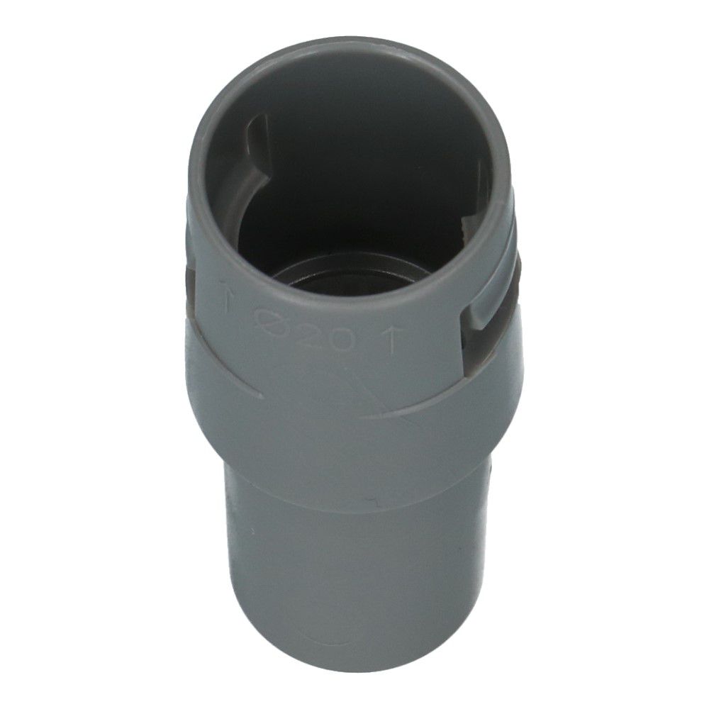 Koppeling van 20mm flexbuis naar 19mm en 16mm Koppeling van 20mm flexbuis naar 19mm en 16mm