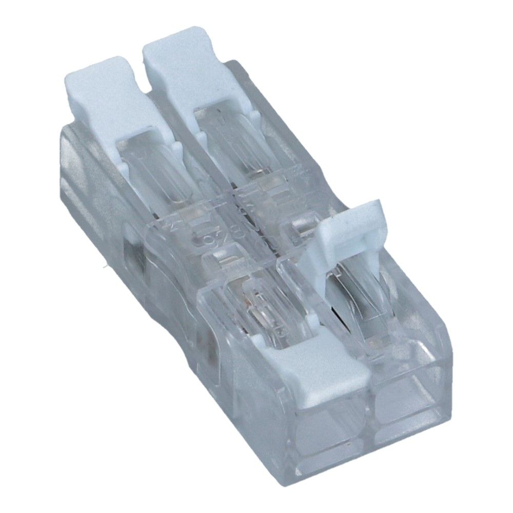 Doorvoerconnector 2p 0.2-4 mm² - 32 stuks Doorvoerconnector 2p 0.2-4 mm² - 32 stuks