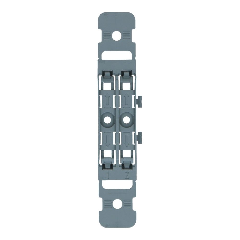 WAGO Bevestigingsadapter doorvoerconnector 2-voudig schroefbevestiging en trekontlasting - 5 stuks WAGO Bevestigingsadapter doorvoerconnector 2-voudig schroefbevestiging en trekontlasting - 5 stuks