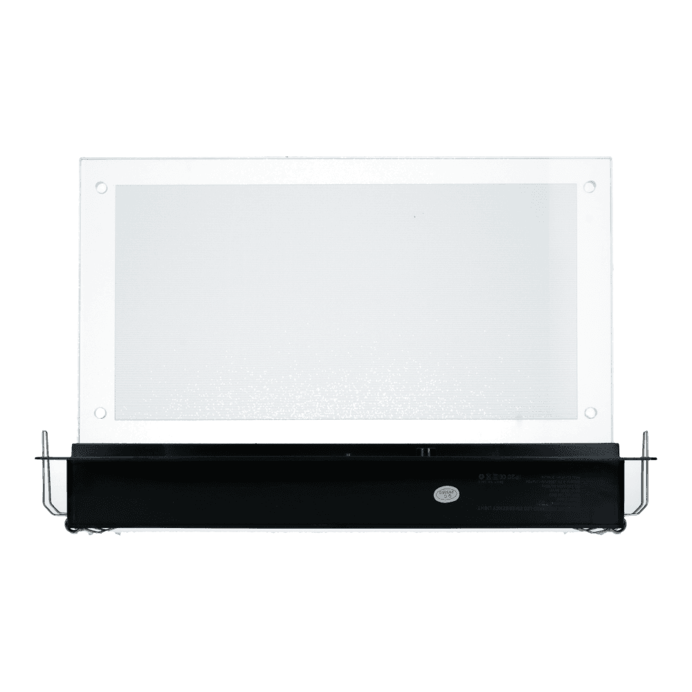 Noodverlichting inbouw zwart IP20 LED met 3 pictogrammen Noodverlichting inbouw zwart IP20 LED met 3 pictogrammen