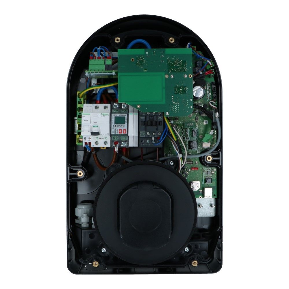Evlink Pro Oplaadpunt T2 contactdoos 1 fase 7.4kW A-30mA MID kWh-meter Evlink Pro Oplaadpunt T2 contactdoos 1 fase 7.4kW A-30mA MID kWh-meter