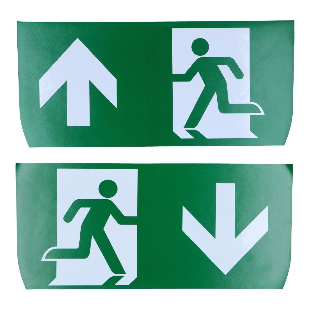 Opalen kap met  6 pictogrammen Opalen kap met  6 pictogrammen