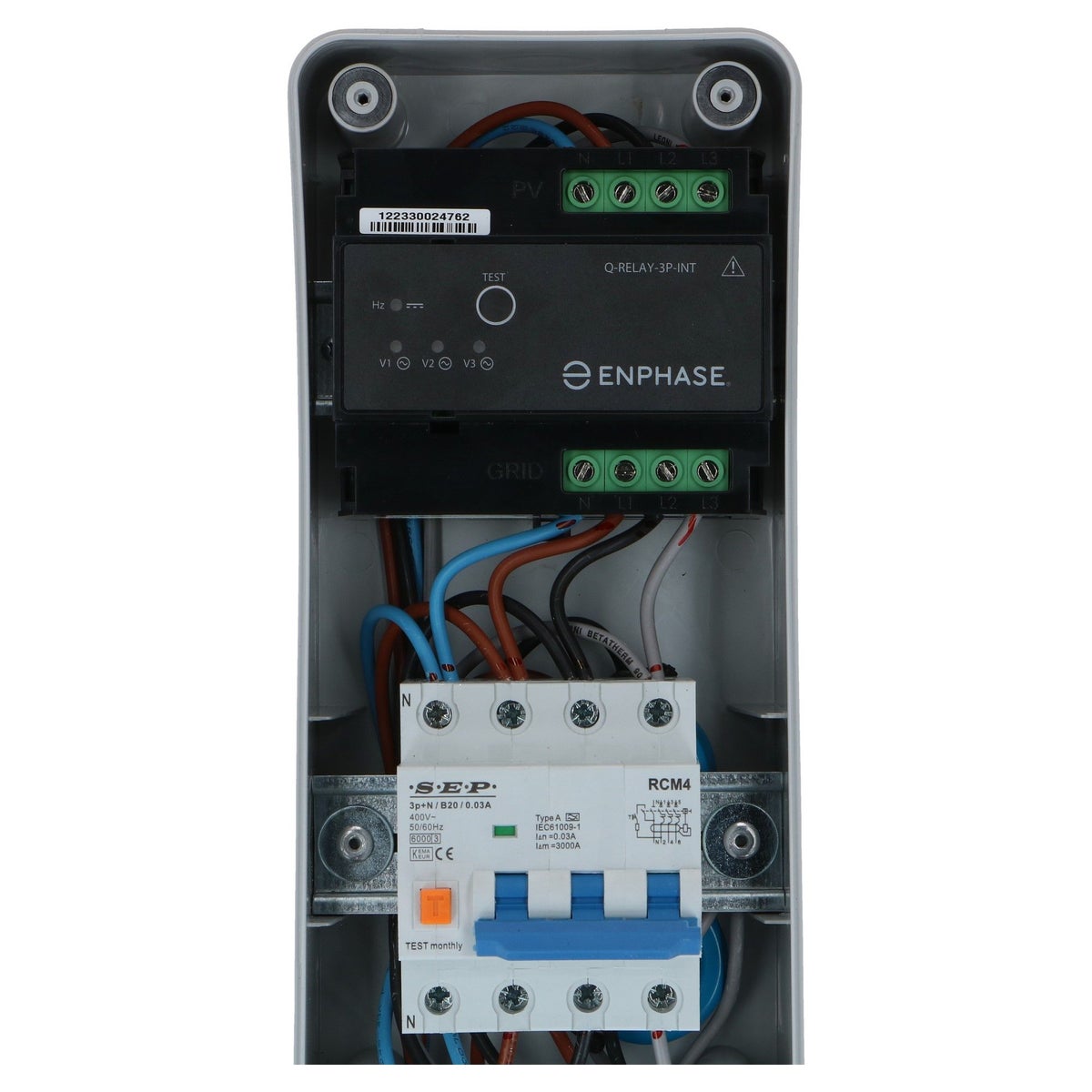 Q-Verdeler Enphase 3 fase 20A 30mA Q-Verdeler Enphase 3 fase 20A 30mA