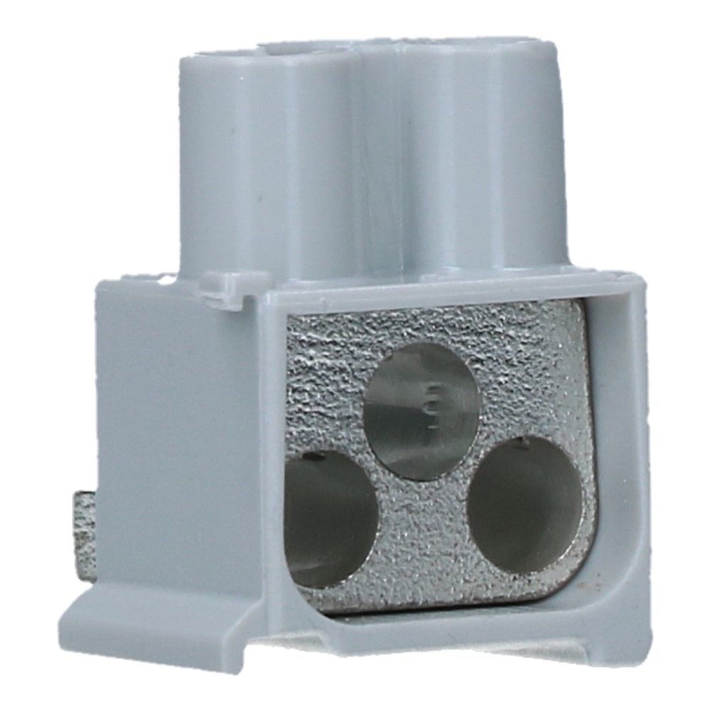 Aftakblok pin grijs 1 fase 3x16mm² Aftakblok pin grijs 1 fase 3x16mm²