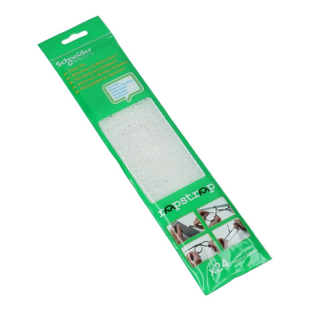 Rapstrap flex bundelband transparant - 24 stuks Rapstrap flex bundelband transparant - 24 stuks