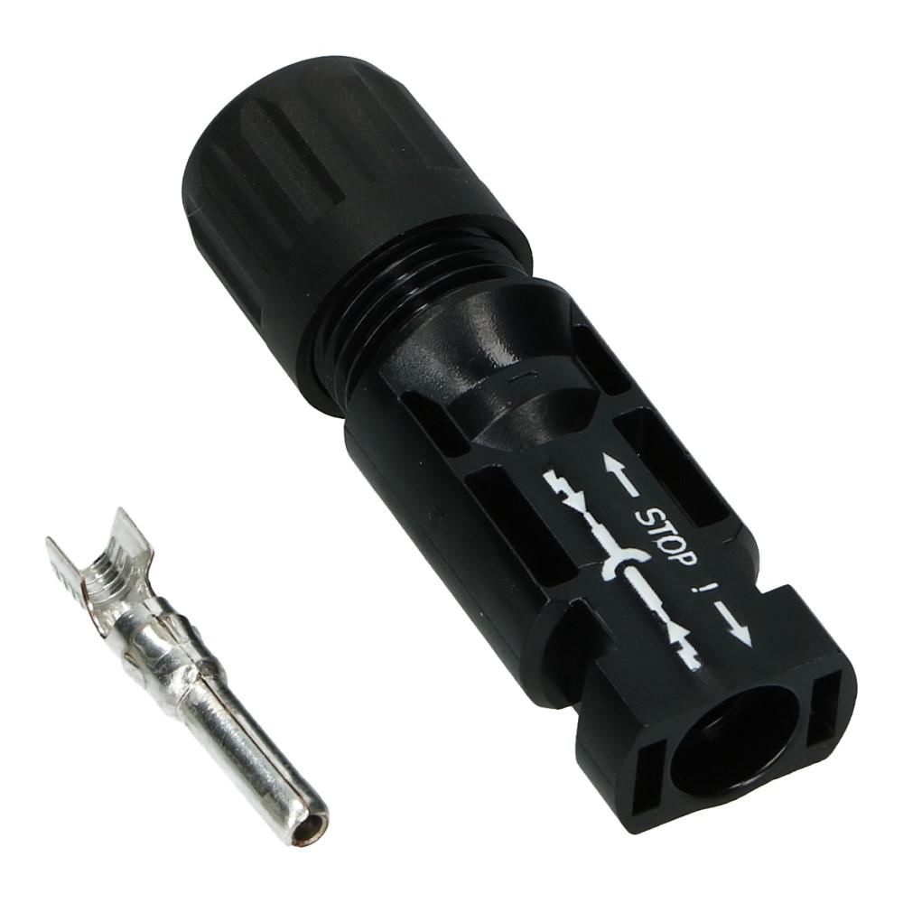 Solar connector Male MC4 kabel buitendiameter 5.9-8.8mm