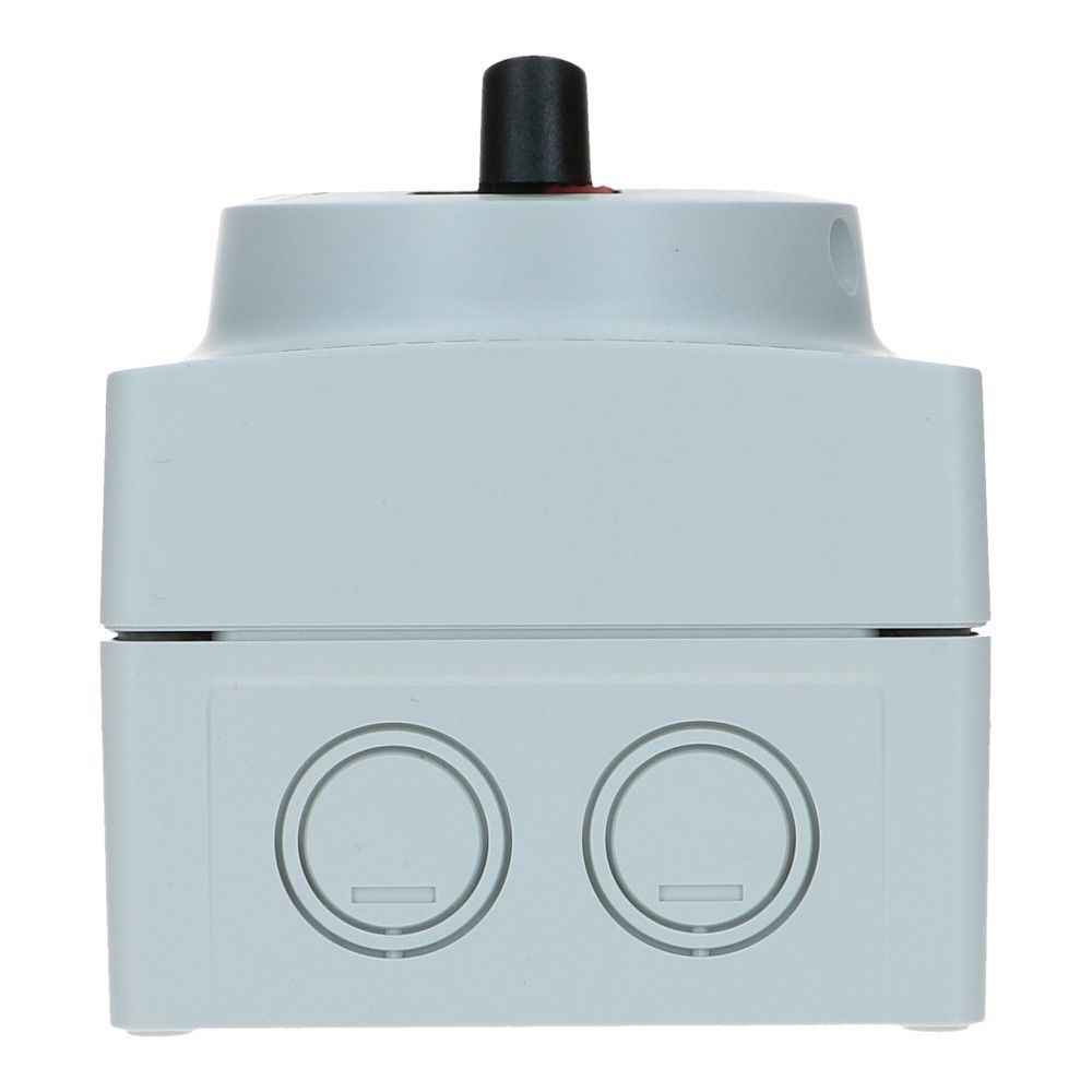 Werkschakelaar IP65 2 polig 63A 96x130x106mm zwart hendel ABS AC22-40A Werkschakelaar IP65 2 polig 63A 96x130x106mm zwart hendel ABS AC22-40A
