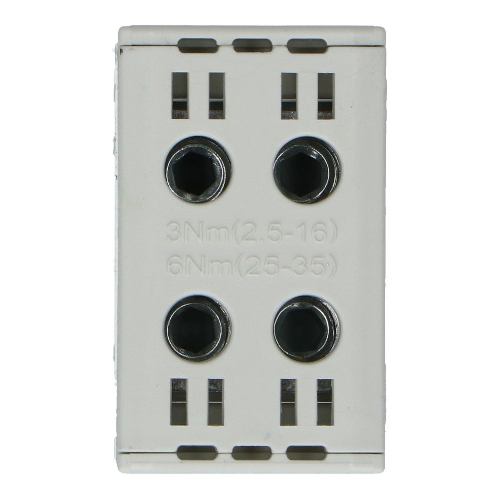 Aftakklem CK2 grijs 2.5mm² t/m 35mm² tweevoudig Aftakklem CK2 grijs 2.5mm² t/m 35mm² tweevoudig