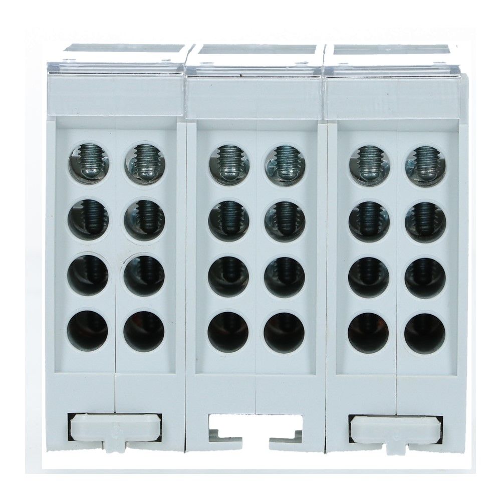 Verdeelblok JX2-9 125A 3p 1x50mm² 8x6mm² Verdeelblok JX2-9 125A 3p 1x50mm² 8x6mm²