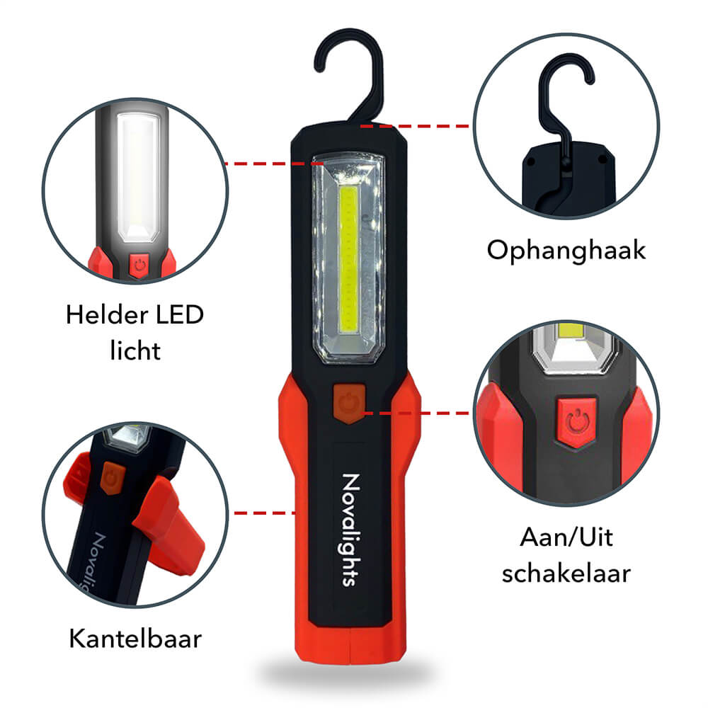 Oplaadbare inspectielamp LED 3W Oplaadbare inspectielamp LED 3W