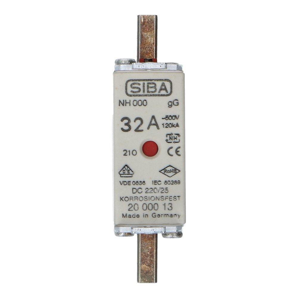 Mespatroon NH000 32A gL/gG 500V 78x20.5x42 Mespatroon NH000 32A gL/gG 500V 78x20.5x42