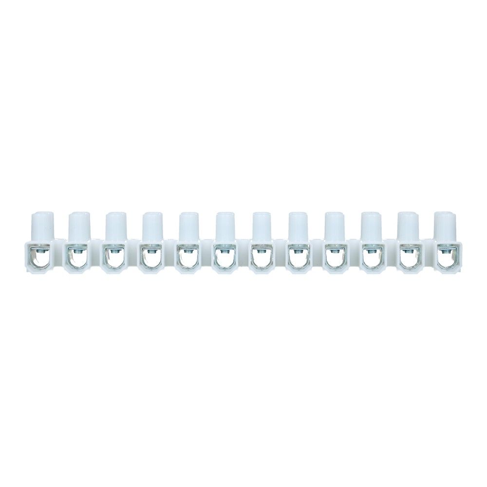 10-25mm² Kroonsteen 101A 750V 12 polig Wit  10-25mm² Kroonsteen 101A 750V 12 polig Wit
