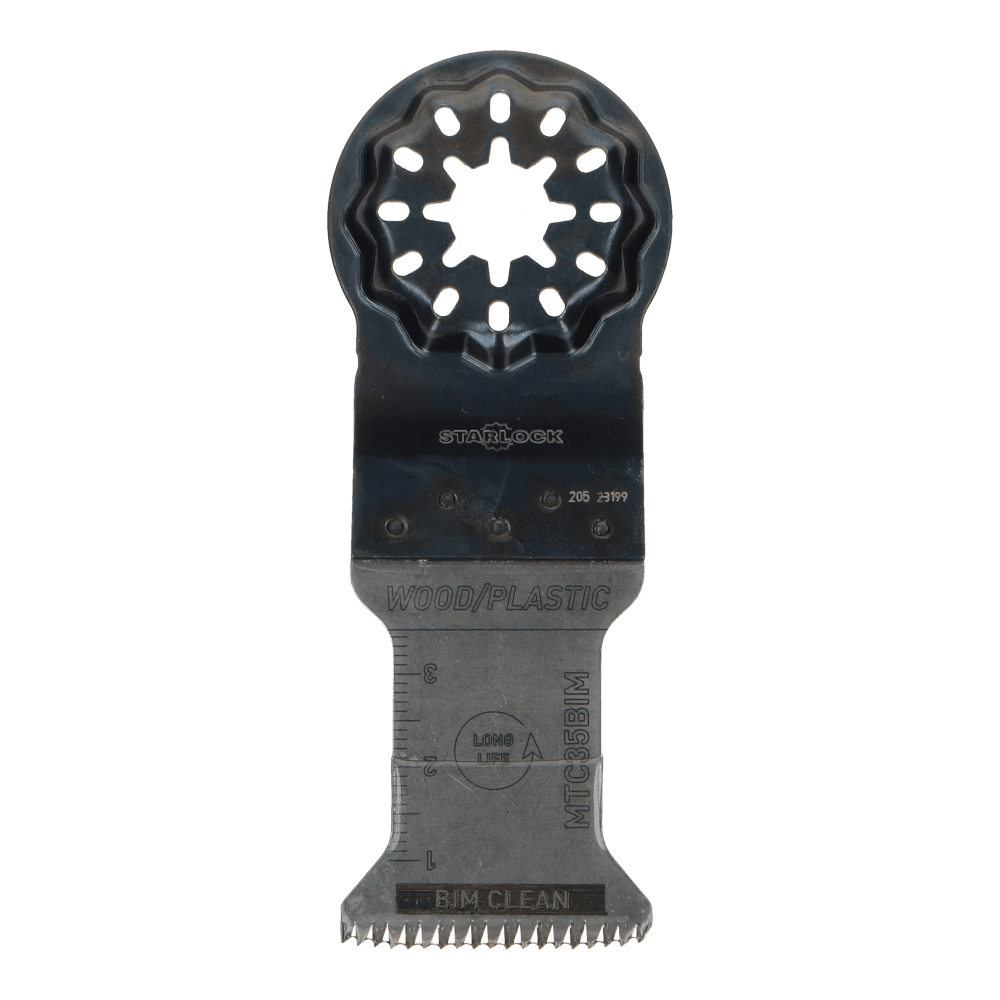 Starlock multitool zaagblad BIM 35x50 MTC35bi hout + plastic Starlock multitool zaagblad BIM 35x50 MTC35bi hout + plastic