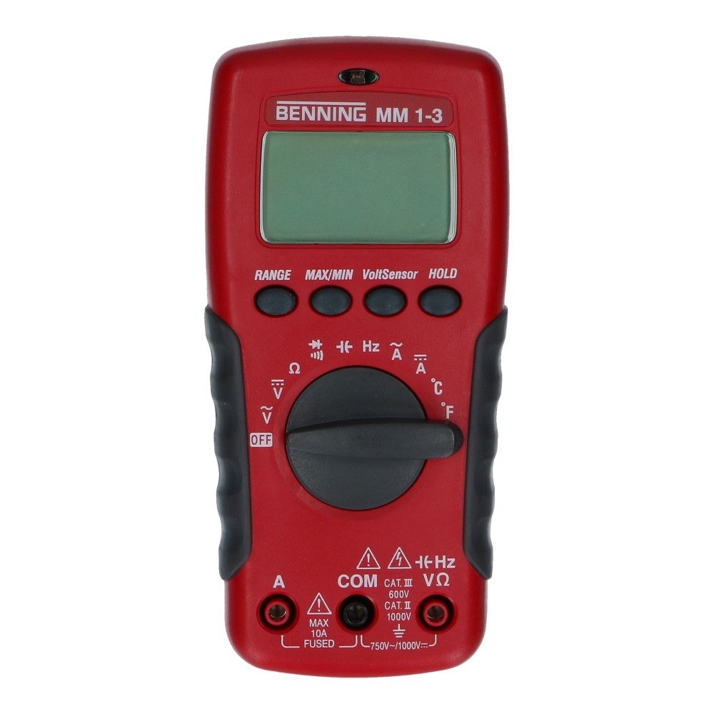 Digitale multimeter MM 1-3 0.1mV-600V 1000V DC / 0.1mV-750V AC Digitale multimeter MM 1-3 0.1mV-600V 1000V DC / 0.1mV-750V AC