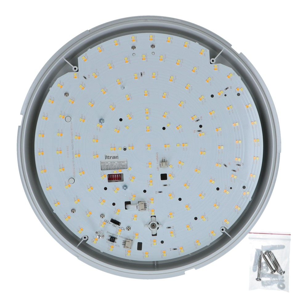 LED plafondlamp IP65 27W 4000lm 3000-6000K CCT switch met sensor 330mm LED plafondlamp IP65 27W 4000lm 3000-6000K CCT switch met sensor 330mm