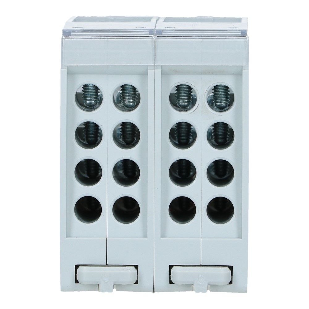 Verdeelblok JX2-9 125A 2p 1x50mm² 8x6mm² Verdeelblok JX2-9 125A 2p 1x50mm² 8x6mm²